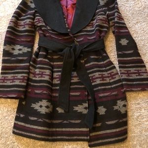NWOT wool coat size M by Powder River outfitters
